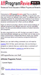 Mobile Screenshot of affprogramreview.com